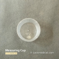 Cup de mesure en plastique jetable GRADE MÉDICAL 50 ml